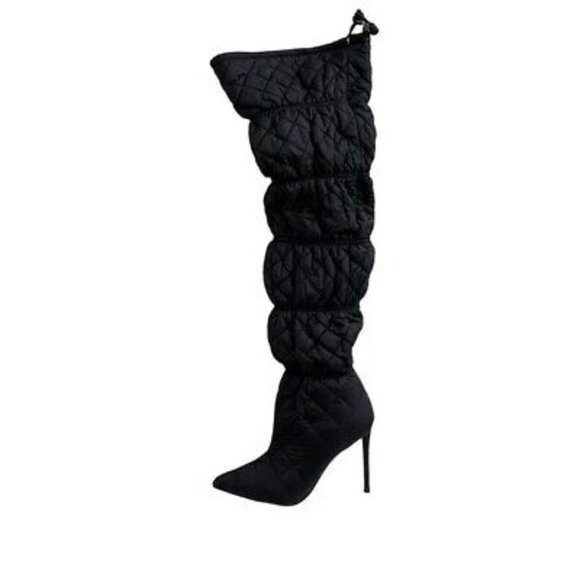 STEVE MADDEN Silhouette Quilted Over the Knee Boot - Picture 3 of 6